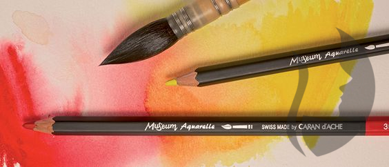 Caran d´Ache MUSEUM - akvarelové pastelky - sada 76 ks