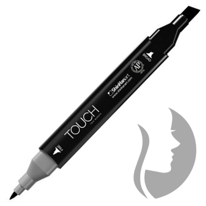TOUCH Twin Marker - oboustranný fix - ShinHan Art - sada 6 ks - MAIN COLORS