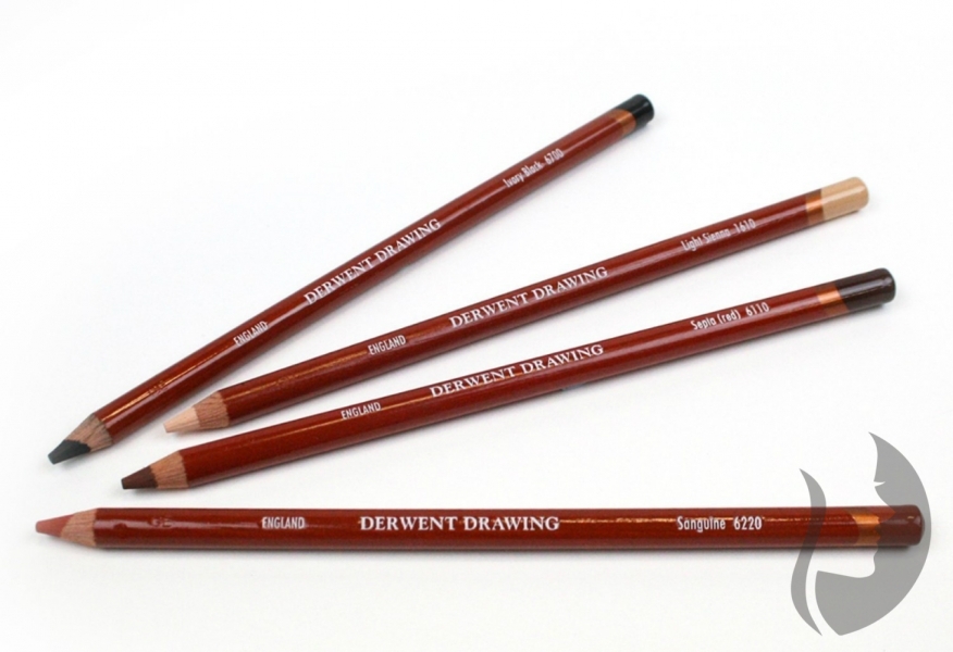 DERWENT Drawing - sada 72 ks -  měkké pastelky
