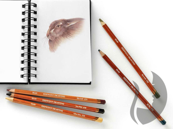 DERWENT Drawing - sada 72 ks -  měkké pastelky