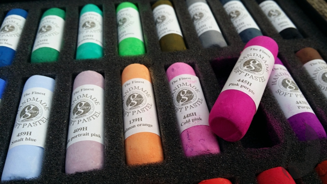 Mungyo Gallery Artist´s Handmade Soft Pastels - ručně dělané extra měkké křídy - 60 ks