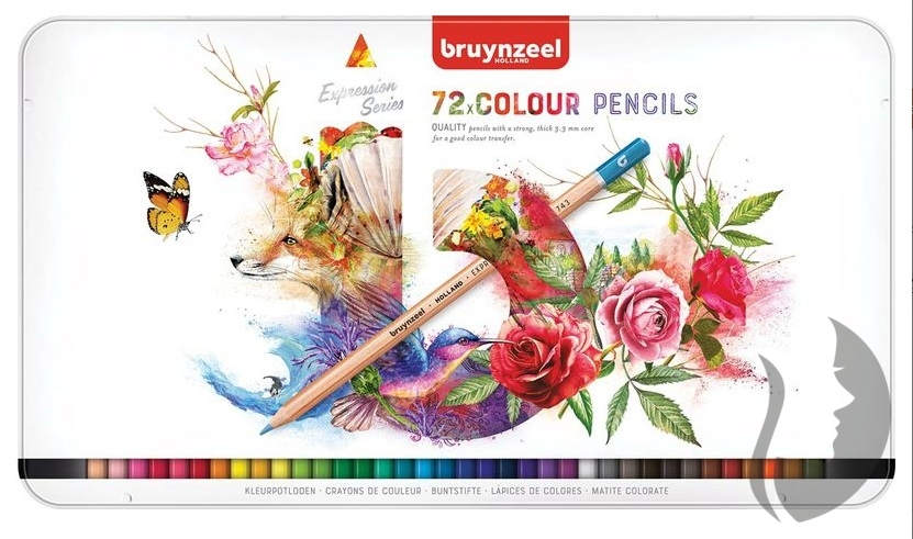Bruynzeel Expression Colour - umělecké pastelky - sada 72 kusů