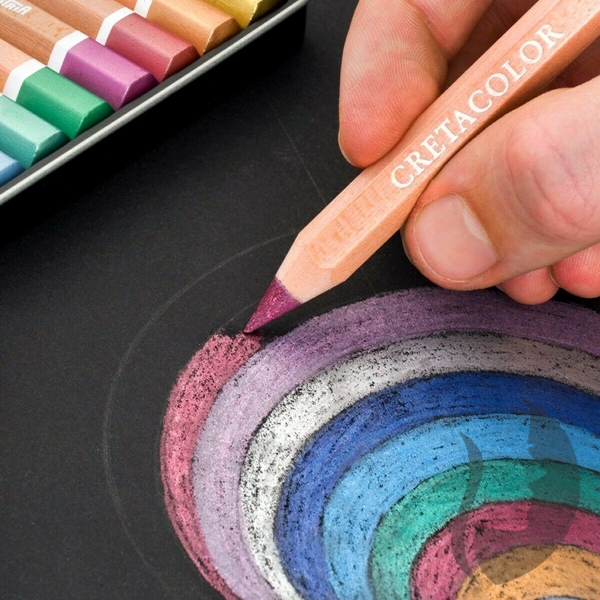Cretacolor - The Brilliants - Megacolor metallic - 12 ks