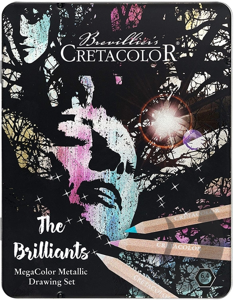 Cretacolor - The Brilliants - Megacolor metallic - 12 ks