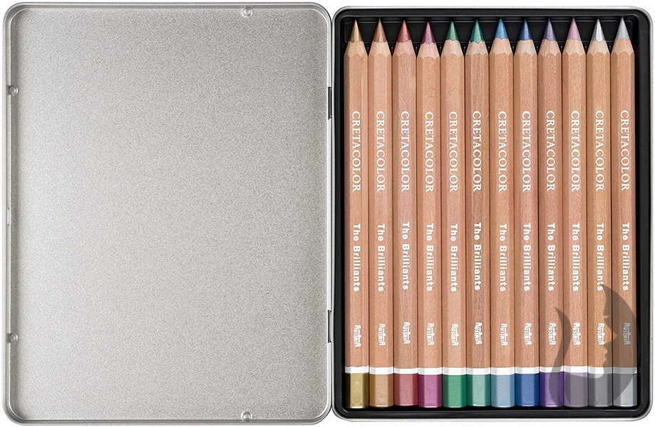 Cretacolor - The Brilliants - Megacolor metallic - 12 ks