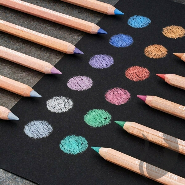 Cretacolor - The Brilliants - Megacolor metallic - 12 ks