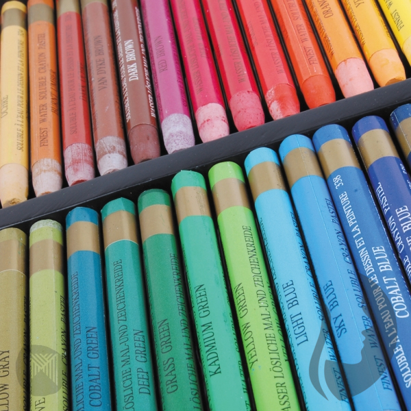 Mungyo Gallery Watercolor Crayons - akvarelové voskovky (pastely) - 12 ks