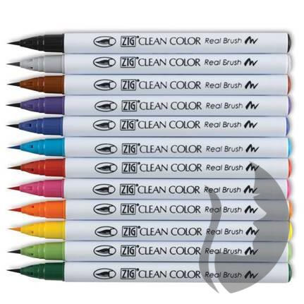 ZIG Kuretake Clean Color Real Brush Pen