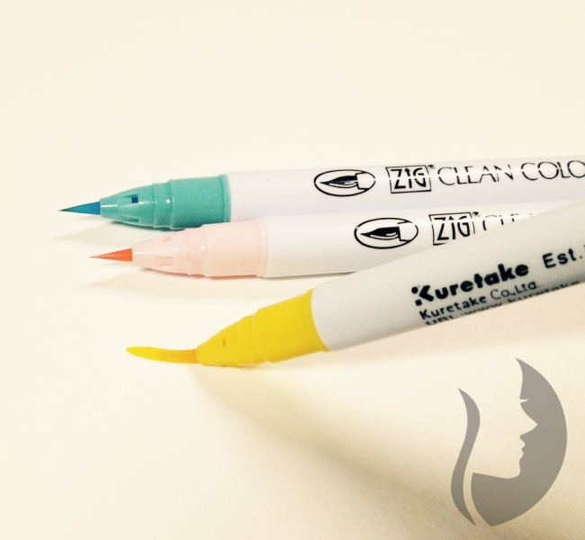 ZIG Kuretake Clean Color Real Brush Pen