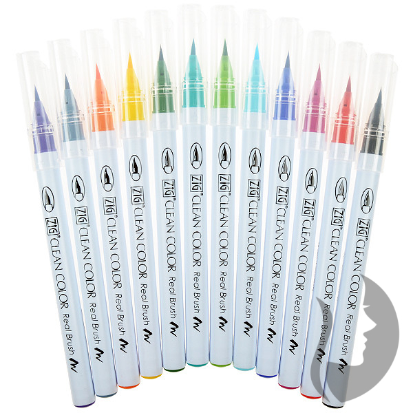 ZIG Kuretake Clean Color Real Brush Pen