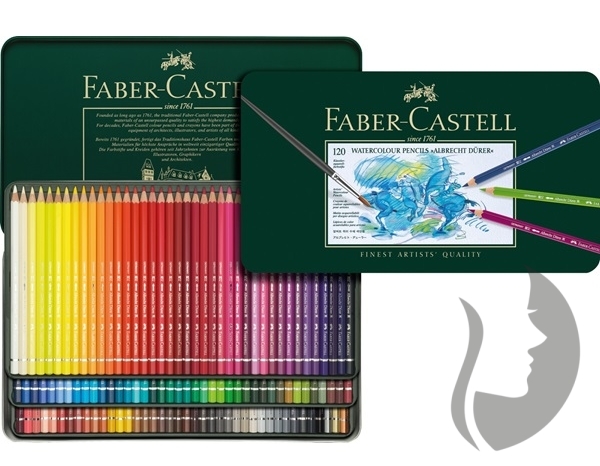 Faber-Castell ALBRECHT DÜRER - akvarelové pastelky - sada 120 ks
