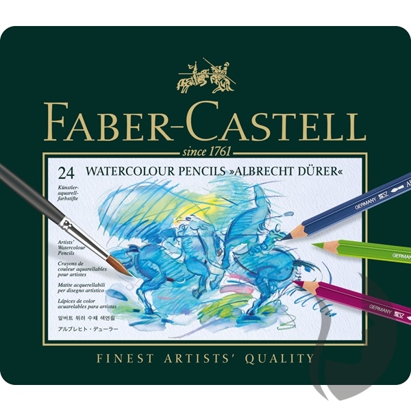 Faber-Castell ALBRECHT DÜRER - akvarelové pastelky - sada 24 ks