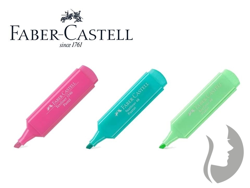 Faber-Castell Textliner PASTEL - zvýrazňovače v pastelových barvách
