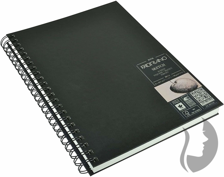 FABRIANO Sketch book - kroužková vazba (110 g/m2) - A4 PORTRÉT