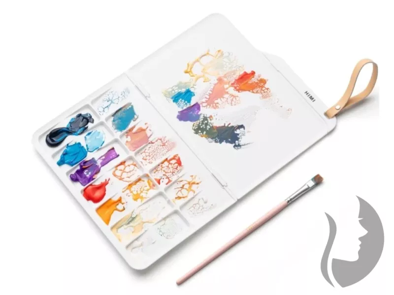 HIMI Foldable paint palette - skládací paleta s poutkem