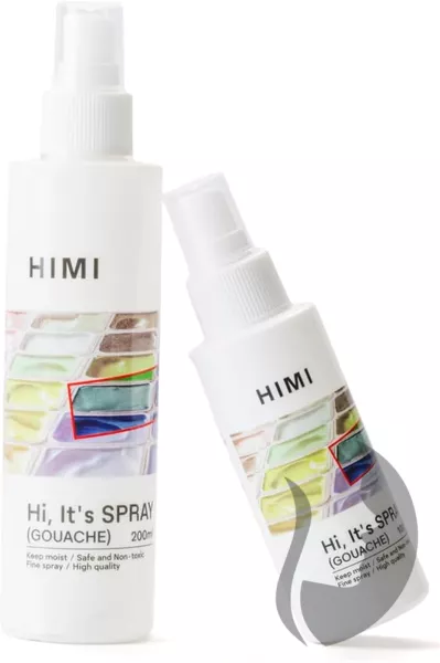 HIMI Gouache Spray - zvlhčující kvašový sprej - 2 objemy