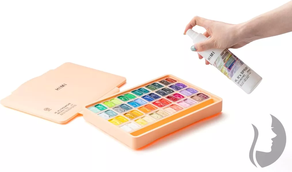 HIMI Gouache Spray - zvlhčující kvašový sprej - 2 objemy