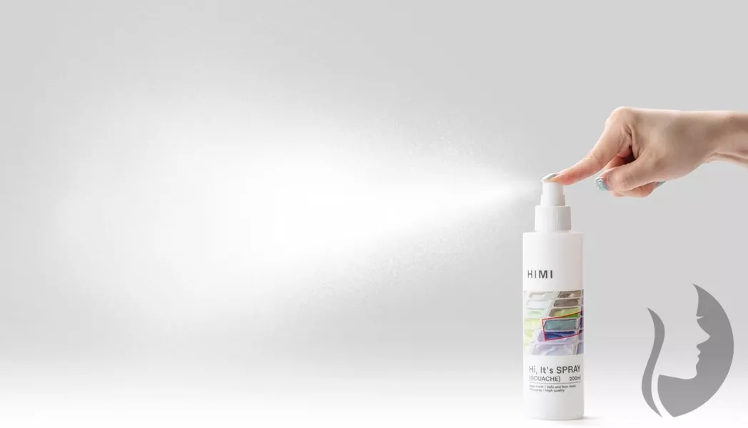 HIMI Gouache Spray - zvlhčující kvašový sprej - 2 objemy