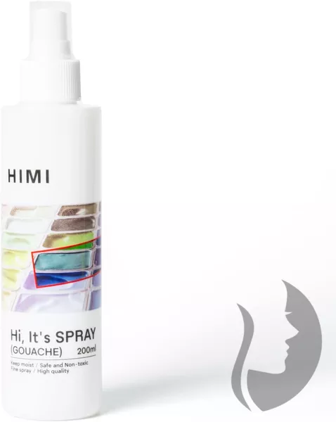HIMI Gouache Spray - zvlhčující kvašový sprej - 2 objemy