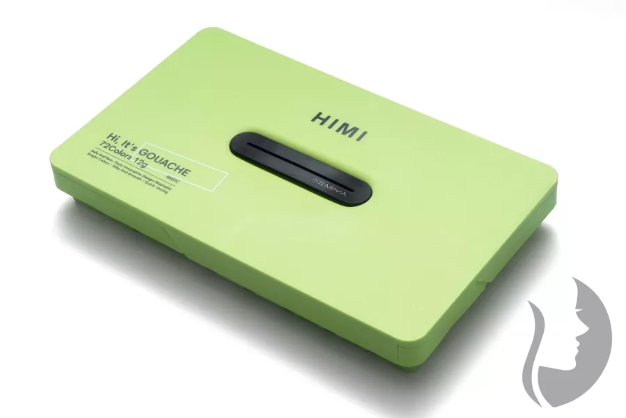 HIMI Twin Cup Gouache Set Apple Green Edition - kvašové barvy - sada 72 x 12 ml - JABLKO