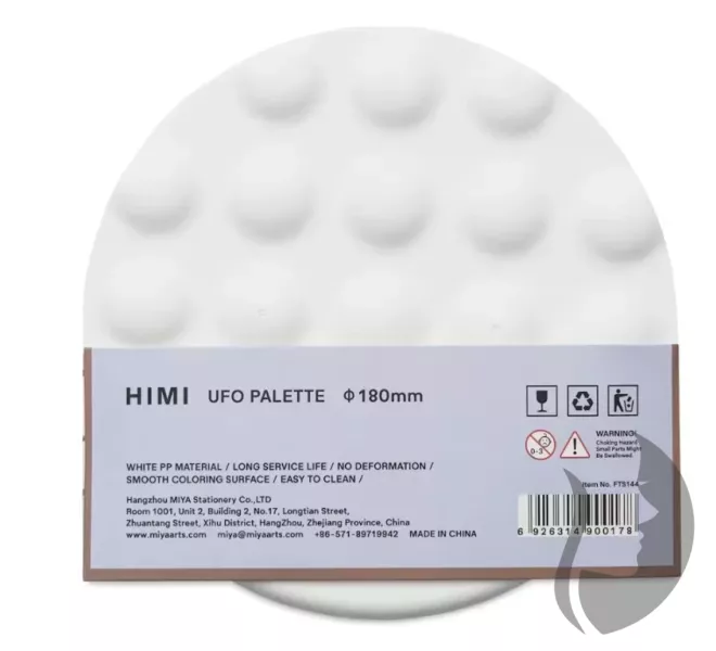 HIMI UFO Palette - kulatá paleta s důlky - průměr 18 cm
