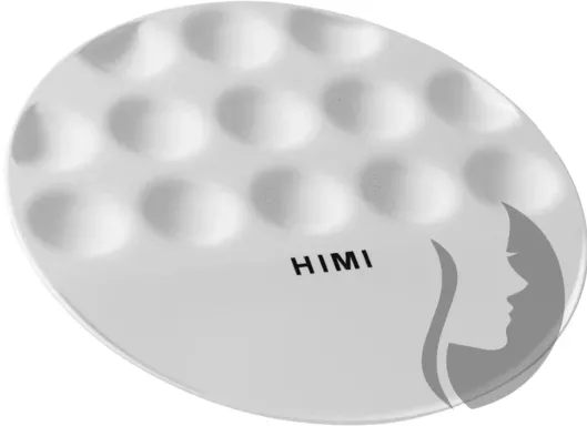 HIMI UFO Palette - kulatá paleta s důlky - průměr 18 cm
