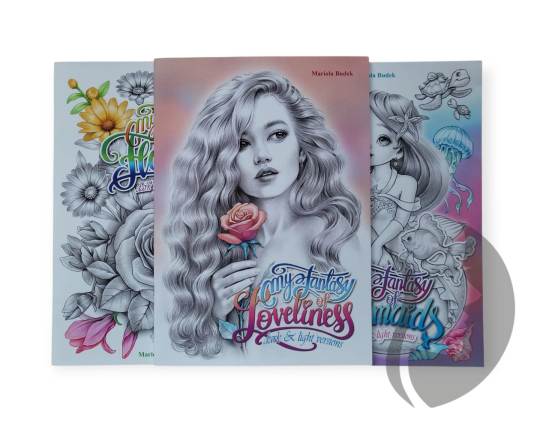My Fantasy - Set of 3 - colouring set - Mariola Budek