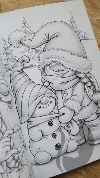 Gnomes - Christmas Adventures - Mariola Budek