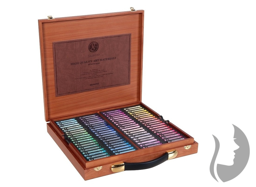 Mungyo Gallery Extra-Fine Soft Pastels Wood Box Assorted Colors