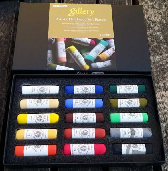 Mungyo Gallery Artist´s Handmade Soft Pastels - měkké křídy - 15 ks