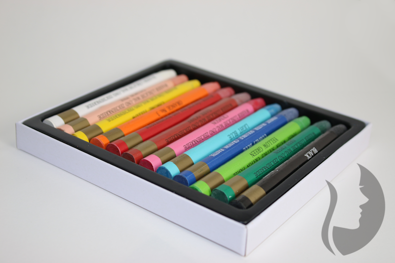 Mungyo Gallery Watercolor Crayons - akvarelové voskovky (pastely) - 12 ks