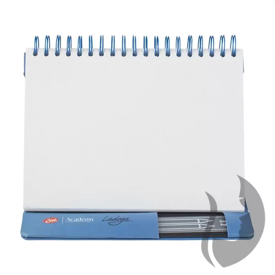 Nevskaya Palitra Academy LADOGA - sketch book - skládací skicák 160 g/m2 - BLUE