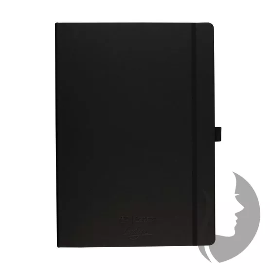 Nevskaya Palitra Academy LADOGA - sketchbook - skicák v pevné vazbě 140 g/m2 - ČERNÁ - 5 rozměrů