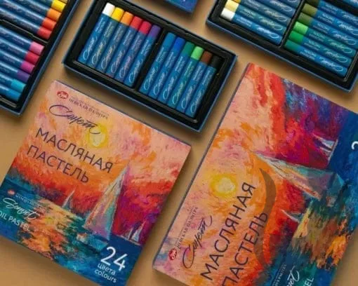 Nevskaya Palitra Sonnet Oil pastel set - umělecký olejový pastel - sada 12 ks