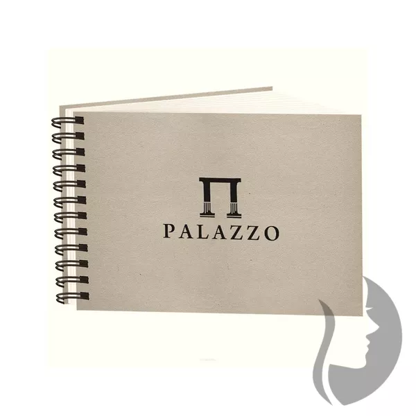 PALAZZO notepad - (160 g/m2, A5) - kroužková vazba - KRAFT