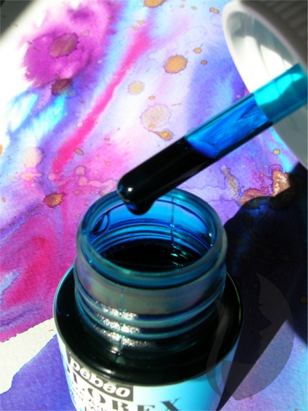 PEBEO Colorex Brilliant Watercolour - inkoust - 45 ml - různé barvy