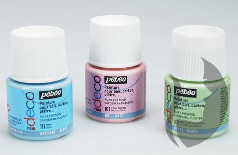 PEBEO P.Bo Deco  perleťové akrylové barvy - 45 ml - různé odstíny