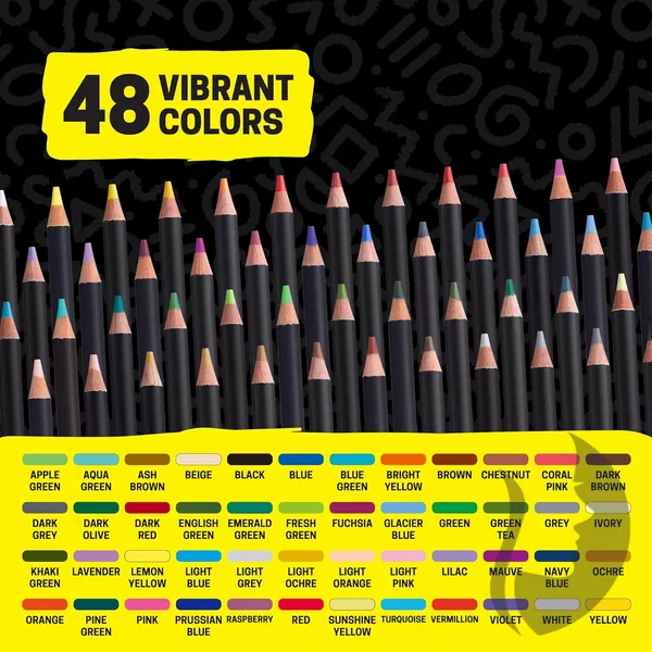 POSCA (UNI) umělecké pastelky - sada 48 ks
