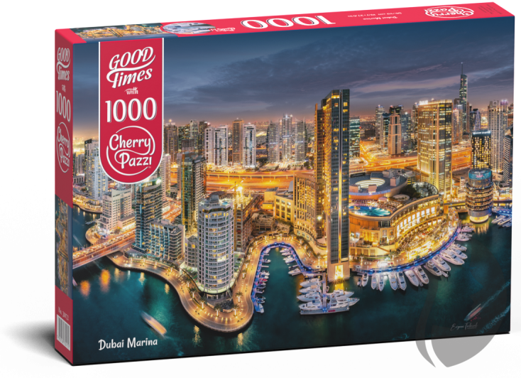 Puzzle Cherry Pazzi Good Times - Dubai Marina - Dubajský přístav - 1000 dílků
