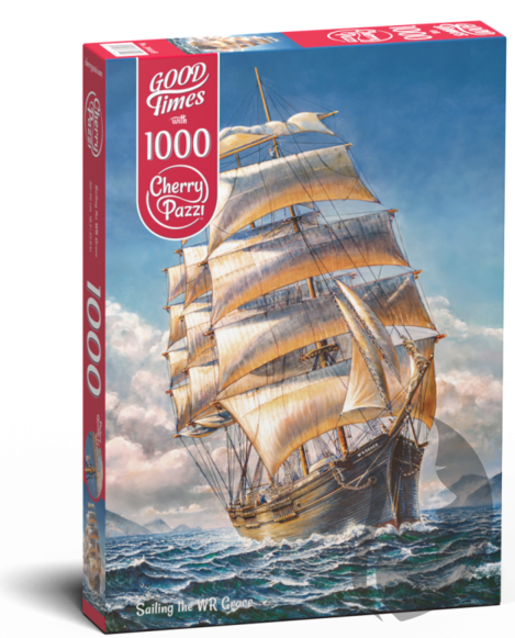 Puzzle Cherry Pazzi Good Times - Sailing the WR Grace - PLACHETNICE  - 1000 dílků