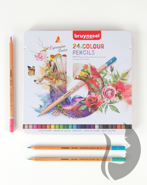 Bruynzeel Expression Colour - umělecké pastelky - sada 24 kusů - kopie