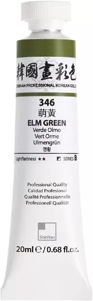 ShinHan Professional KOREAN COLOR - tradiční korejské barvy v tubě - sada 12  x 20 ml