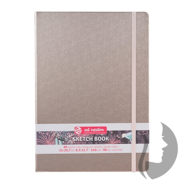 Royal Talens Art Creation Sketch Book - Pink 12 x 12cm