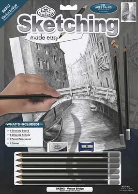 Sketching Made Easy - VENICE (Benátky) - skicování obrázků