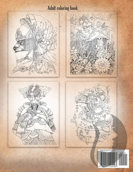Vintage Classic Coloring Pages 3 - Tatiana Bogema (Stolova)