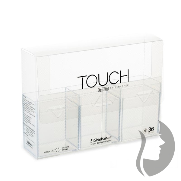 TOUCH Marker - ShinHan Art - prázdná plastová krabička - na 36 ks