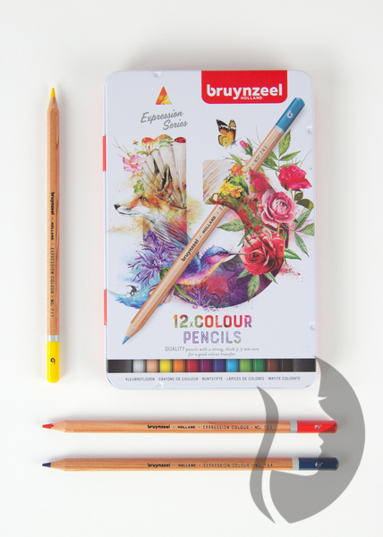 Bruynzeel Expression Colour - umělecké pastelky - sada 12 kusů