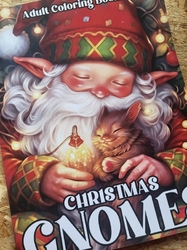 Christmas Gnomes Adult Coloring Book - Max Brenner 