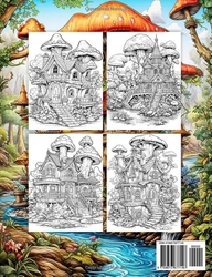 Mushroom House Coloring Book - Max Brenner