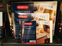 DERWENT LIGHTFAST - Paper pad 22,9 x 30,5 cm SKICÁK - 100% bavlna - 300 g/m2